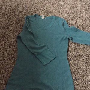3/4 sleeve Henley